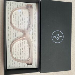 Look Optic Pink/Clear Women's Readers Glasses +2.0